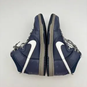 Nike Dunk High Midnight Navy White Gray Sneakers Men\'s 10 Yankees Nike | Shoes | Nike Dunk High Midnight Navy White Gray  main image 4